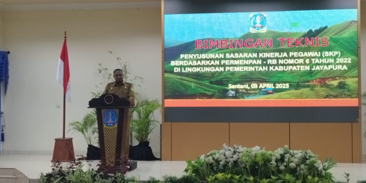 Bupati Jayapura Triwarno Purnomo Harap ASN Menunjukan Kinerja Nyata