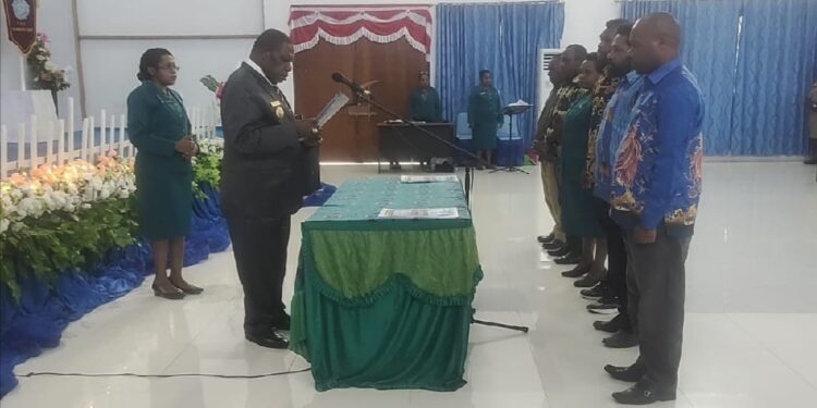 Forum Kabupaten Sehat Mamberamo Tengah Resmi Dilantik