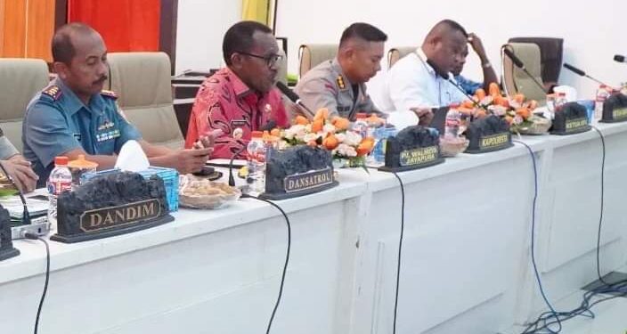 Persiapan Pemilu 2024, Pemkot Jayapura Gelar Rakor Pemilu Libatkan Semua Komponen