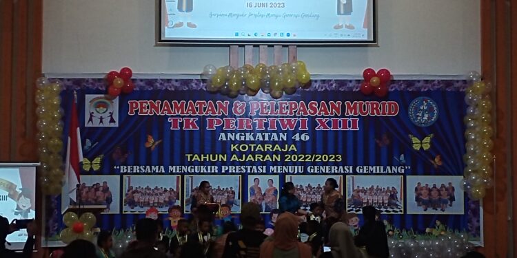 TK Pertiwi XIII Kota Jayapura Menamatkan 78 Murid