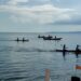Seru, Lomba Dayung Perahu Tradisional Warnai Festival Biak Munara Wampasi 2023