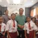 8 Siswa SD Asal Biak Numfor Bertemu Presiden