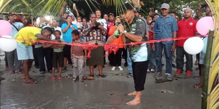 Wabup Wondama Apresiasi PAM GKI I.S.Kijne Samofa Biak, Memotivasi PAM Imanuel Kubiari, Membangun Spot Wisata Pantai Kubiari