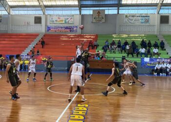 Tim Basket Korpri Provinsi Papua Lolos ke 16 Besar, Setelah Libas Kalsel dengan Skor 39-36