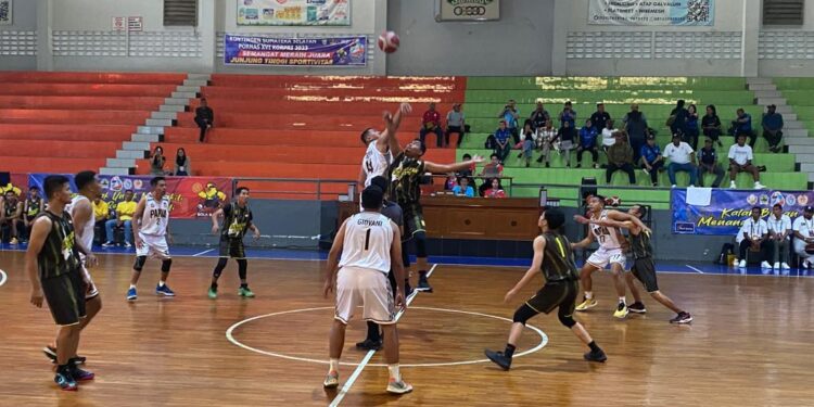 Tim Basket Korpri Provinsi Papua Lolos ke 16 Besar, Setelah Libas Kalsel dengan Skor 39-36