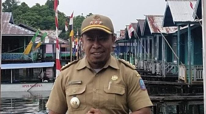 Meriahkan HUT RI ke-78, Distrik Kepulauan Aruri, Supiori Gelar Berbagai lomba Dan Makan 1 Ton Ikan