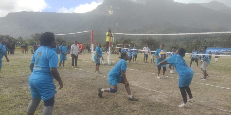 Tim Voli Putri Kampung Danama Raih Juara Pertama,Juara Putra Milik Melanggama