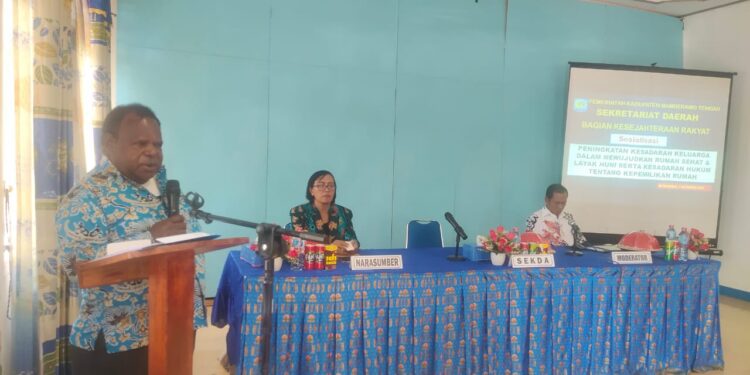 Bagian Kesra Gelar Sosialisasi Peningkatan Kesadaran Keluarga dalam Mewujudkan Rumah Sehat