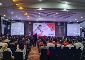 Gerindra Papua Hadirkan Pdt. Yandi Manobe, Pimpin Doa dan Ibadah Bersama Menangkan Prabowo Presiden 2024