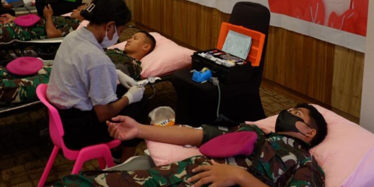 Sambut HUT RI Ke-78, Swiss-Belhotel Jayapura Gelar Donor Darah