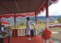 Peringatan HUT RI ke-78 Tingkat Distrik Ilugwa Berlangsung Aman
