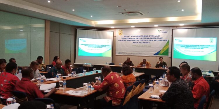 BPJS Ketenagakerjaan Gelar Rapat KSO Bersama Pemkot Jayapura