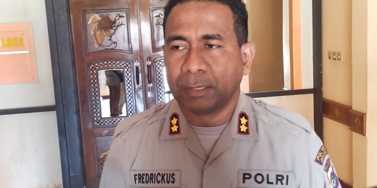Kapolres Jayapura Fredrickus Maclarimboen Himbau Masyarakat Tetap Jaga Keamanan Selama Tahapan Pemilu