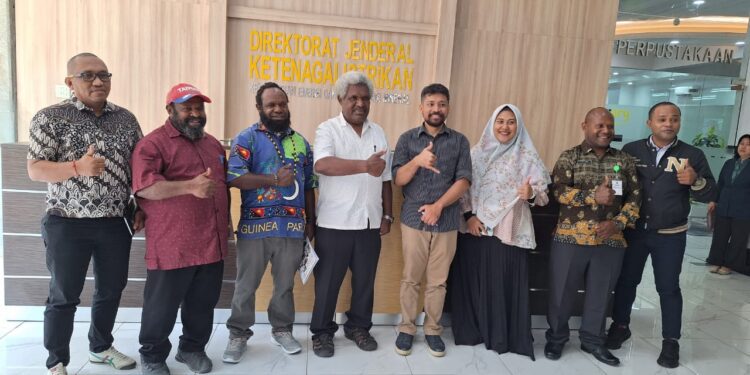 Disnakertrans ESDM Papua Pegunungan Konsultasi WIUP ke Kementerian ESDM