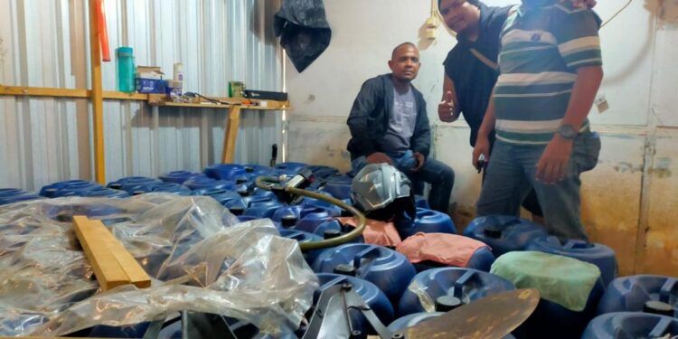 Penimbunan 3 Ton BBM Bersubsidi Diamankan  
