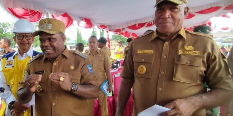 Bupati Manokwari Sodori 4 Program Infrastruktur, Pj Waterpauw: Semakin Banyak Semakin Bagus