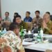 Nikolas Kondomo, SH, MH Memberikan Sambutan Wakili Empat DOB pada Kegiatan Entry Meeting di  Kantor BPK Pusat