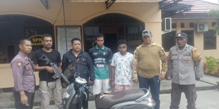 Polisi Tangkap Dua  Remaja Pelaku Curanmor di Sentani Timur