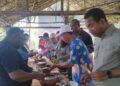 Kapolres Jayapura Fredrickus Maclarimboen Memberikan Suport Pelaksanaan Pesta Budaya Hote Mbay Heley Mbay