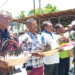 Jemaat GKI Hib Sorido Sambut Peserta Temu Raya PKB GKI Se-Tanah Papua dari Klasis Bonggo, Yapen Timur dan Sentani Barat Moi