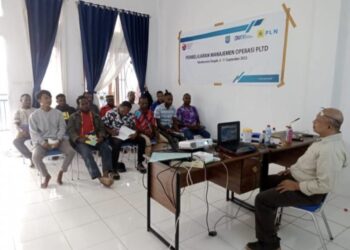 Dua Belas Operator Ikut Pelatihan Manajemen Operasi PLTD