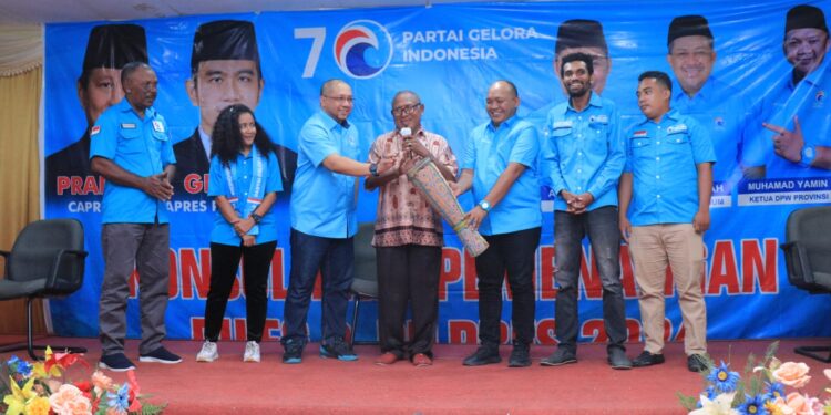Perkuat Pemenangan Pileg dan Pilpres, Partai Gelora Papua Gelar Konsolidasi Se Saireri