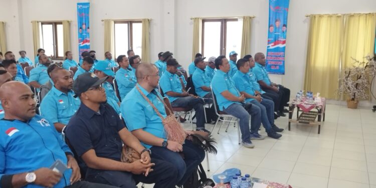 Partai Gelora Tancap Gas, Kader dan Bacaleg Wilayah Tabi Gelar Konsolidasi Pemenangan Pileg dan Pilpres