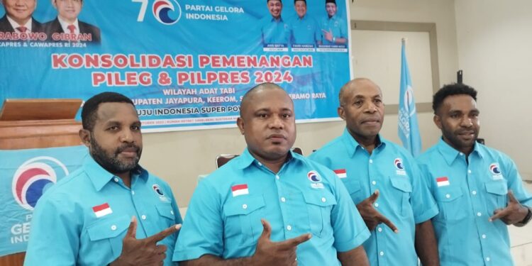 Partai Gelora Kabupaten Jayapura Siap Menangkan Prabowo-Gibran
