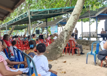 Ibadah Penutupan Tahun Pelayanan Babe Oser Kawasa Byak ro Sup Tabi