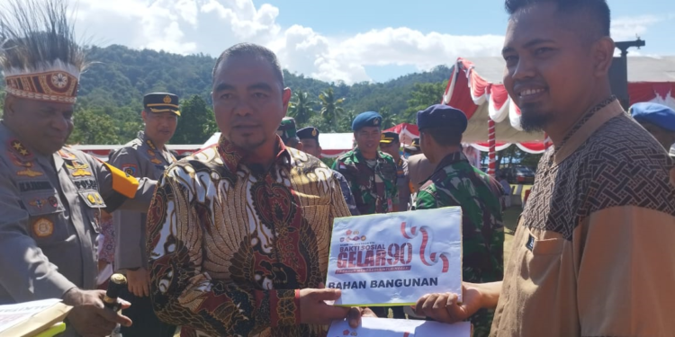 Pj. Bupati Jayapura Menyampaikan Terima Kasih dan Apresiasi kepada Polda Papua