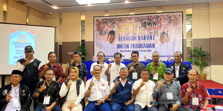 Relawan AMIN di Papua Gelar Workshop Gerakan Rakyat untuk Perubahan
