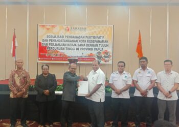 Bawaslu Papua Gelar Sosialisasi dan kerja sama dengan 7 Perguruan Tinggi