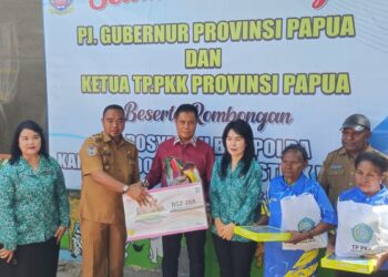 Pj Gubernur Papua Ridwan Rumasukun Kunker ke Kabupaten Jayapura sekaligus Resmikan Pasar Tradisional Doyo Baru