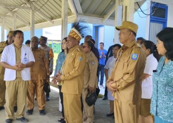 Tinjau Rumah Sakit, Penjabat Gubernur Kondomo Dukung Pembangunan Ruang Isolasi