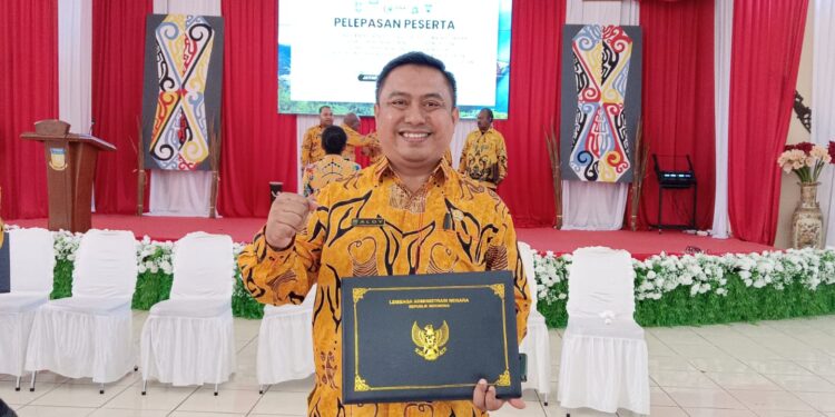 Kepala BPKAD Kabupaten Supiori Aldy, SE, Bersyukur Menyelesaikan Diklat PKN II, Angkatan XXX Provinsi Papua dengan Baik