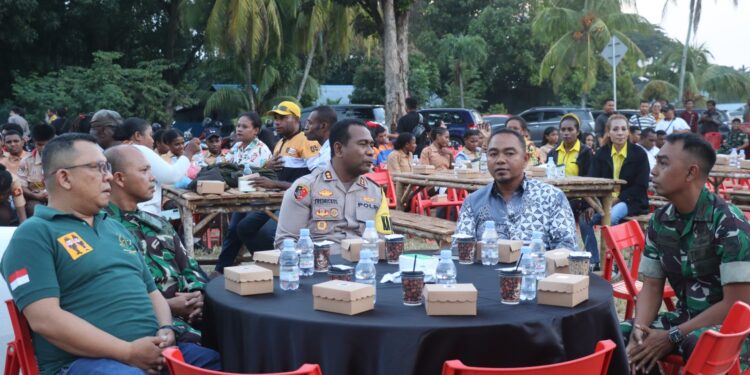 Forkompimda Kab. Jayapura Hadiri Colo Sagu, Diskusi Komitmen Pikiran Pemilu Damai Kab. Jayapura 2024