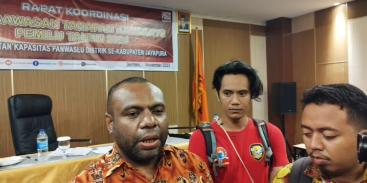 Bawaslu Mengeluh ,Pemkab Jayapura Belum Kucurkan Dana Hibah Pilkada