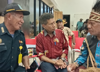 Wakil Bupati Biak, Calvin Mansnembra Hadiri Ibadah Pengukuhan Panitia Natal Masyarakat Biak di Tanah Tabi