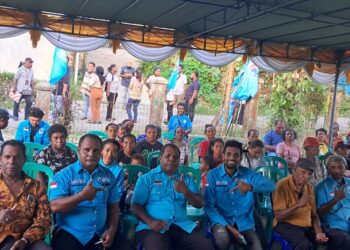 Kampanye Perdana, Partai Gelora Biak Numfor Optimis Lolos DPR RI, Dapil Papua dan Prabowo-Gibran Menang Pilpres