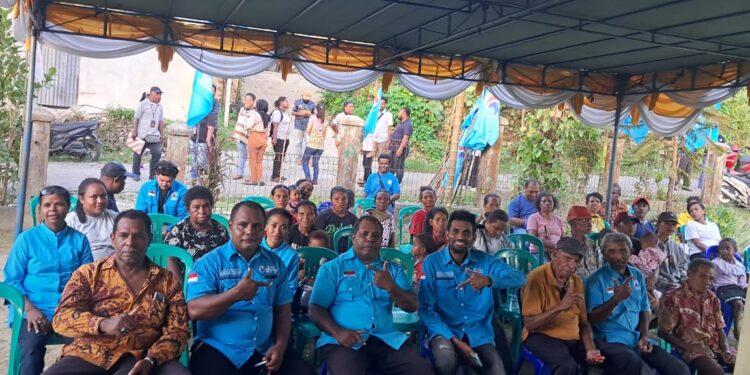 Kampanye Perdana, Partai Gelora Biak Numfor Optimis Lolos DPR RI, Dapil Papua dan Prabowo-Gibran Menang Pilpres