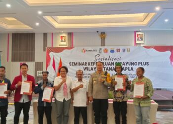 Dukung Jalannya Pemilu 2024, Bawaslu Provinsi Papua MOU dengan Cipayung Plus