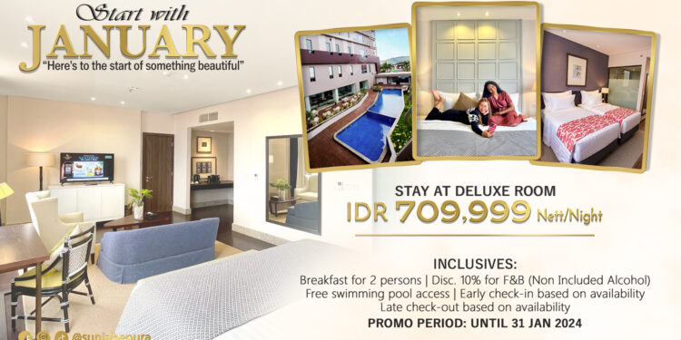 Hotel Suni Abepura Luncurkan Promo Tahun Baru “Start with January” dan promo “The Weekend”