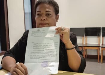 Merasa Dilecehkan, Dorince Mehue Laporkan Yang Mulia Nerlince Wamuar ke Polda Papua