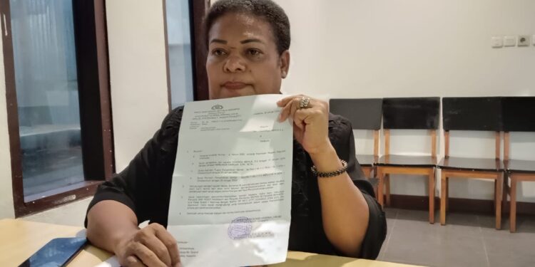 Merasa Dilecehkan, Dorince Mehue Laporkan Yang Mulia Nerlince Wamuar ke Polda Papua