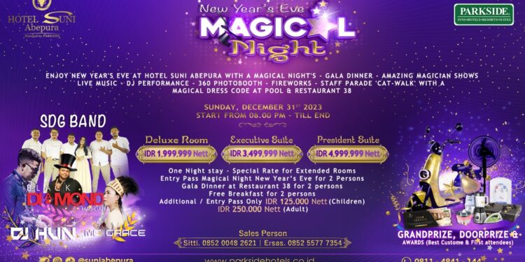 Suni Hotel Abepura Promo Spesial New Year’s Magical Night