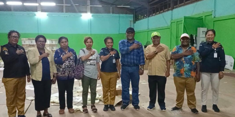 MRP Papua Monitoring Persiapan Pemilu 2024 dan Memastikan Hak Pilih Orang Asli Papua di KPU Kota Jayapura