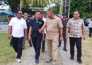 Pj Gubernur Papua Monitoring Pemilu di Kabupaten Jayapura
