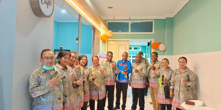 Peresmian D’Blud Cafe RSUD Abepura