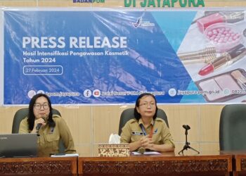 Balai Besar Pengawasan Obat dan Makanan-Jayapura Musnahkan Ratusan Kosmetik Illegal