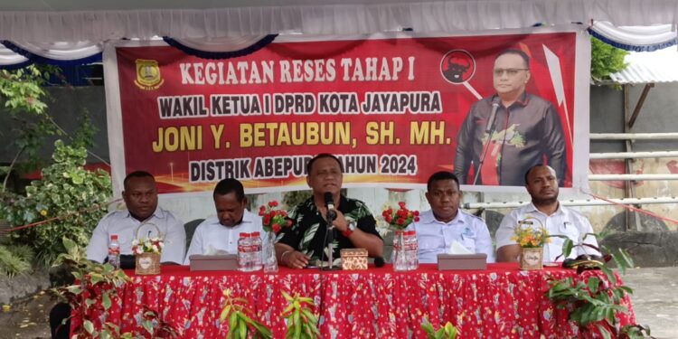 Reses di Kelurahan Awiyo, Joni Betaubun : “Kita Bicara  Eksekusi Lapangan bukan Cerita Dongeng ”